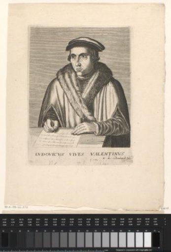 Portrait of Juan Luis Vives