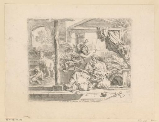 Angel appearing to Joseph in a dream