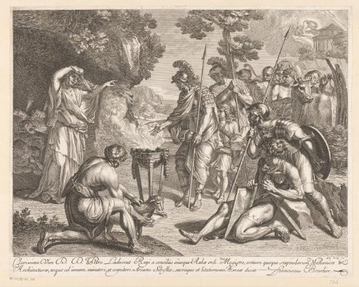 Aeneas with the Sibyl of Cumae