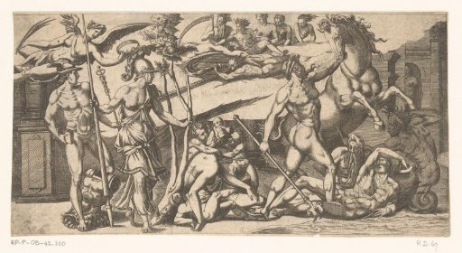 Dispute between Neptune and Minerva