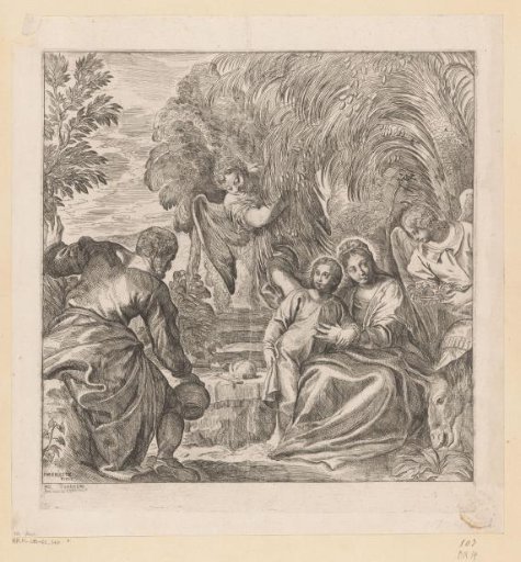 Holy Family Attended by Angels