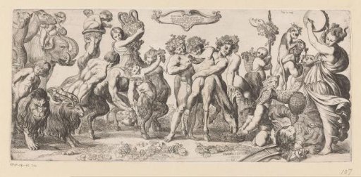 Bacchus and His Retinue