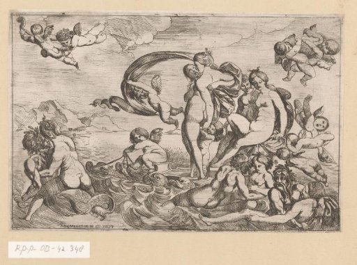 Sea Goddesses on a Vessel