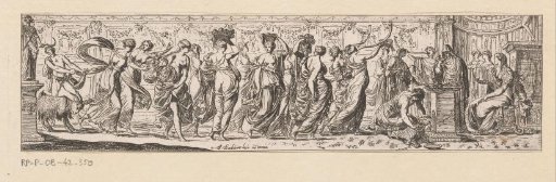 Sacrificial Feast with a Ram Sacrificed on the Right