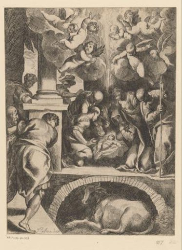 Adoration by the shepherds