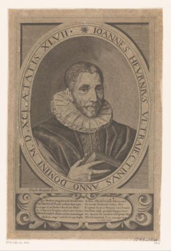 Portrait of Johannes Heurnius