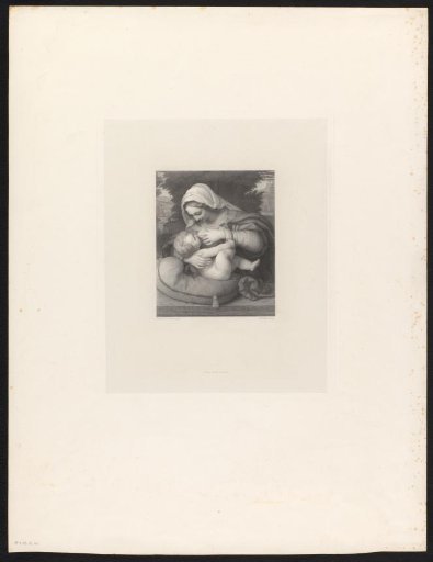 Mary with the Christ Child at her breast