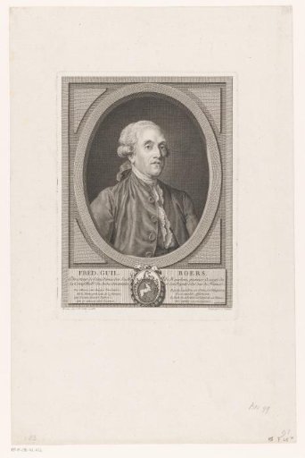 Portrait of Frederik Willem Boers