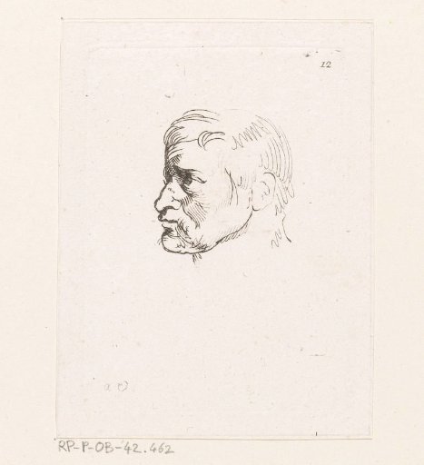 Head of a man