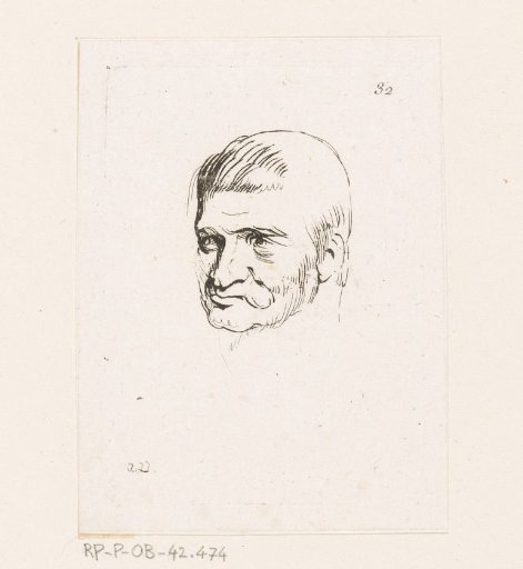Head of a man