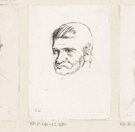 Head of a man