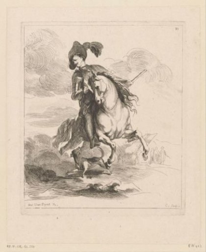 Officer on horseback
