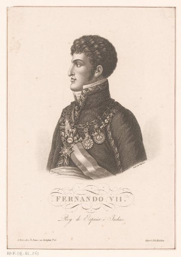 Portrait of Ferdinand VII, King of Spain