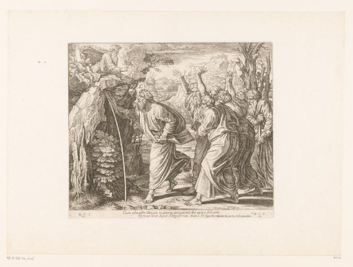 Moses Strikes Water from the Rock