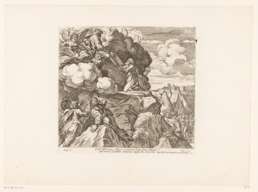 Moses Receiving the Tables of the Law