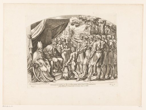 Eleazar and Joshua Divide the Promised Land