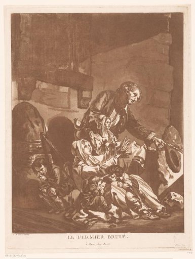 Begging family on the street