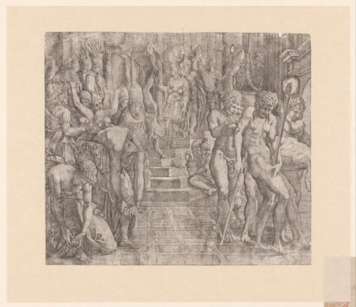 Alexander the Great Sets Fire to Persepolis