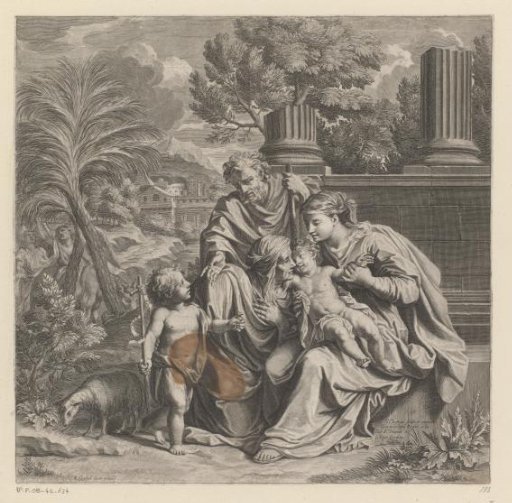 Holy Family with John and Elizabeth