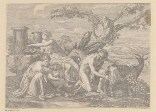 Jupiter as a Child Fed with the Milk of the Goat Amalthea