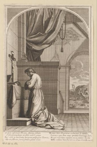 Saint Bruno in Prayer