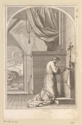 Saint Bruno in Prayer