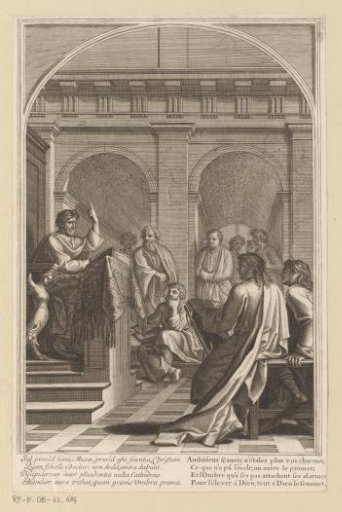 Saint Bruno Teaching Theology in Reims