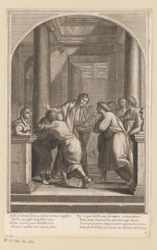 Saint Bruno and Some of His Disciples Renouncing the World
