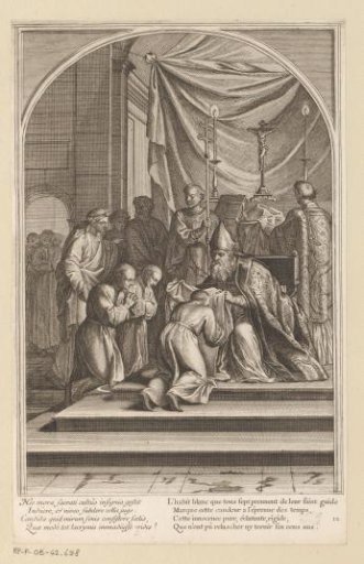 Saint Bruno Taking the Monastic Habit of the Carthusians