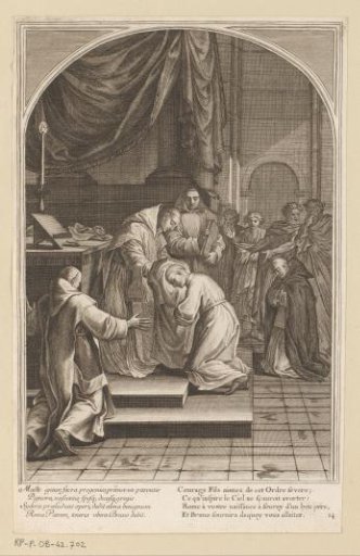 Saint Bruno Distributing the Habit of the Order