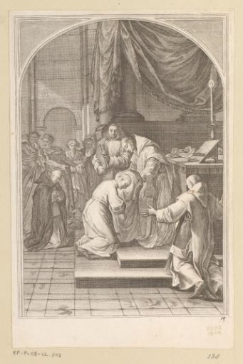 Saint Bruno Distributing the Habit of the Order