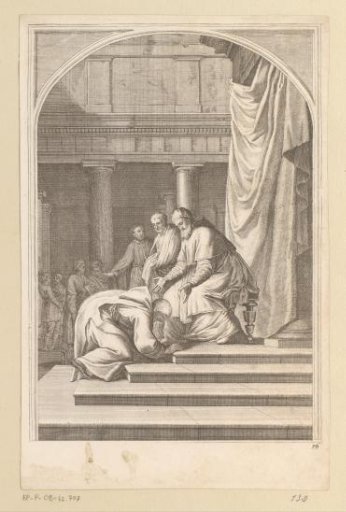The Arrival of Saint Bruno in Rome with Pope Urban II