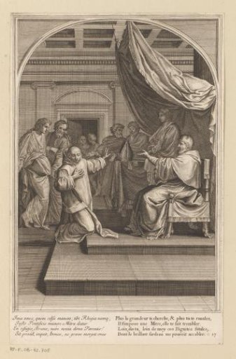 Saint Bruno Refusing the Bishopric of Reggio