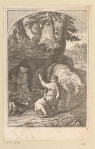 Meeting between Saint Bruno and Count Roger