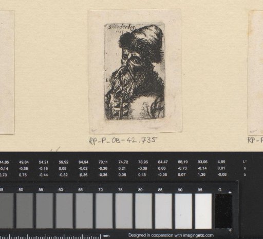 Portrait of Georg Skanderbeg