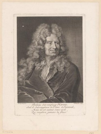 Portrait of Nicolas Boileau