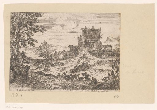Landscape with a family