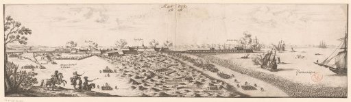 Plan of Mardijk, 1645