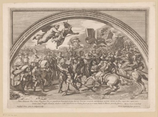 Meeting between Pope Leo I the Great and Attila the Hun