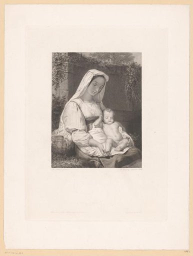 Woman with Sleeping Child