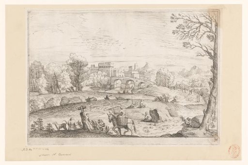 Landscape with View of a City