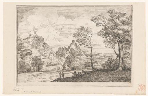 Landscape with resting figures