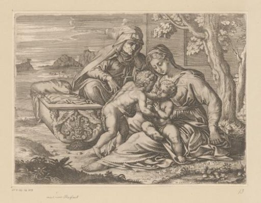 Mary and Child with Saint Anne