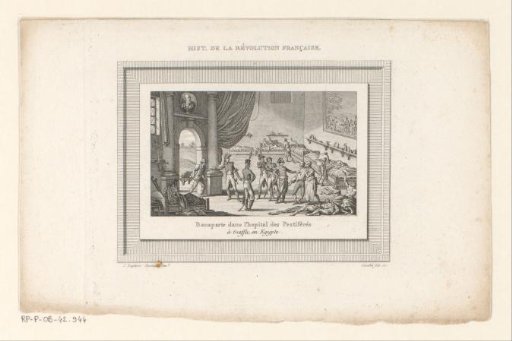 Napoleon visiting the sick in Jaffa