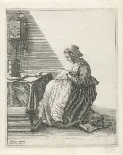 Woman working