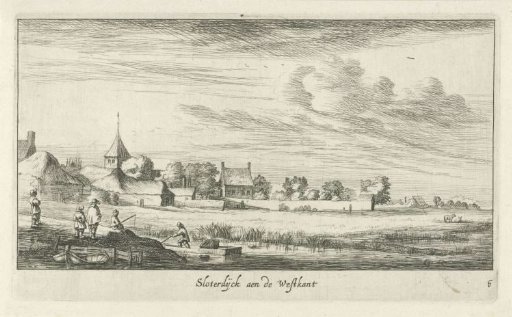 View of Sloterdijk from the west