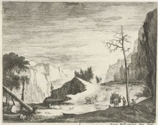 Path in a Mountain Landscape