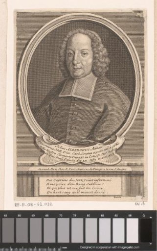 Portrait of Giulio Alberoni
