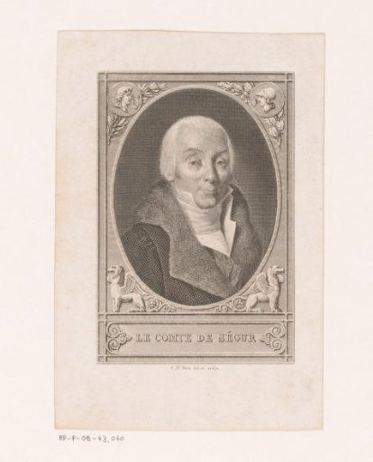 Portrait of Louis-Philippe, Count of Ségur