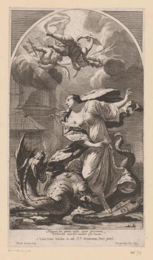 Margaret of Antioch Defeats the Dragon